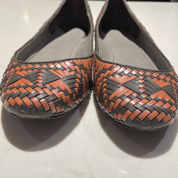 Rebecca Minkoff Uma Woven Leather Ballet Flat - Size 6.5 - Picture 2 of 7